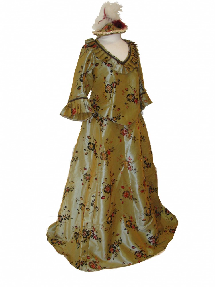 Ladies Victorian Edwardian Day Costume Size 16 - 18 Image